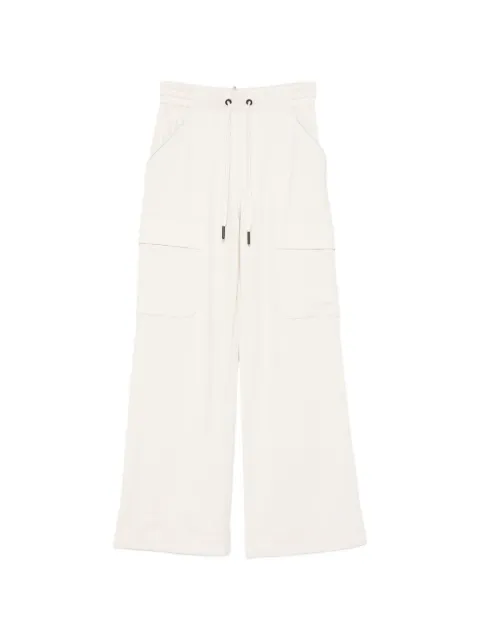 Moncler Grenoble drawstring cargo-pocket trousers Neutrals L10988H0000489BDE