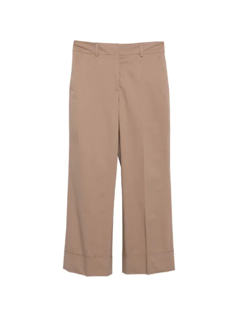 Incotex Arlys cuffed trousers Neutrals 173846D6594