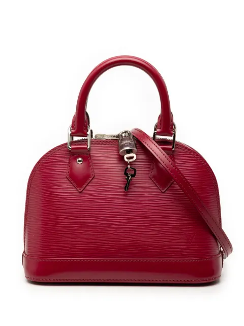 Louis Vuitton Pre-Owned 2014 Epi Alma BB satchel Pink 3YI8KARJFXVJAB48