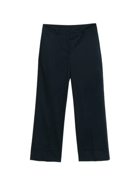 Incotex Arlys cuffed trousers Blue 173846D6594