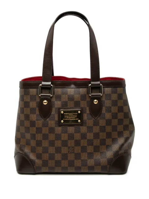 Louis Vuitton Pre-Owned 2008 Damier Ebene Hampstead PM tote bag Brown 2Q1MPWJXCTE7ENGY