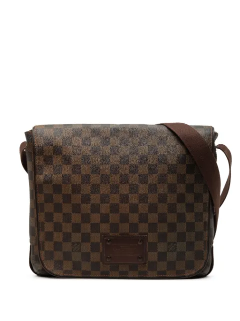 Louis Vuitton Pre-Owned 2008 Damier Ebene Brooklyn MM crossbody bag Brown 75MVT29AEJ56JGVG