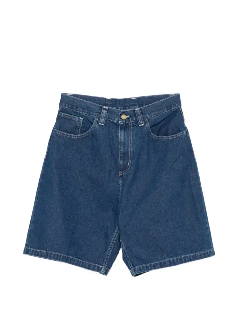 Carhartt WIP Brandon logo shorts Blue I036543