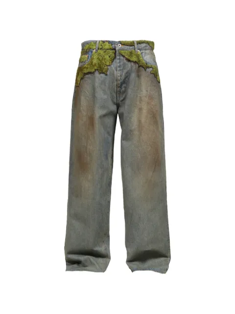Doublet Moss Grown Wood jeans Blue 26SS20PT351IND