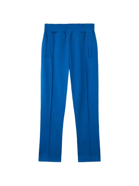 Palm Angels curved logo track trousers Blue PMCJ048S26FAB0014710