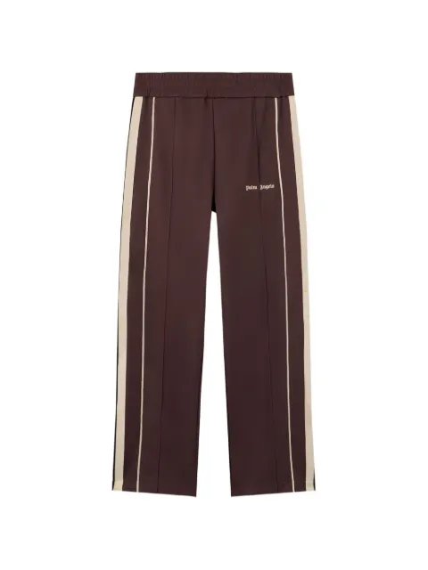 Palm Angels logo stripe track pants Brown PMCJ04JS26FAB0016003