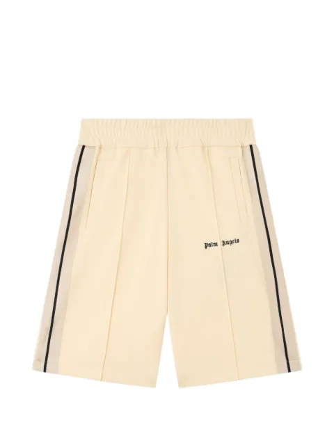 Palm Angels elasticated-waistband track shorts Neutrals PMCL009S26FAB0010B10