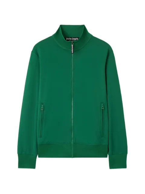 Palm Angels curved logo sweater Green PMBD089S26FAB001