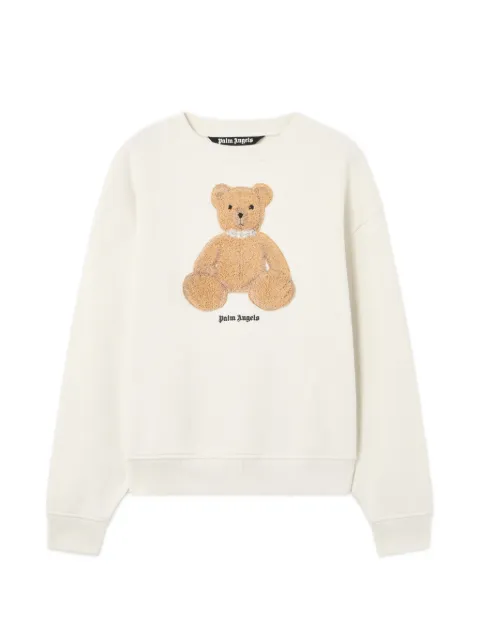 Palm Angels bear graphic sweatshirt Neutrals PMBA08HS26FLE009