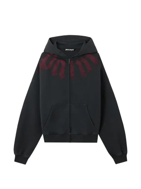Palm Angels long-sleeve hoodie Black PMBE02FS26FLE0011028
