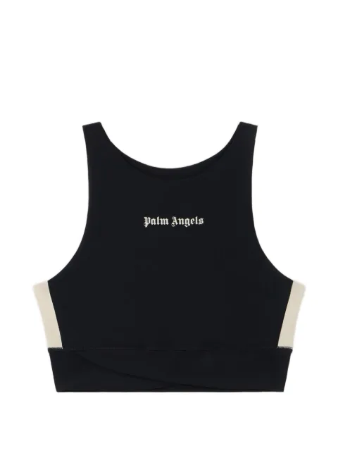 Palm Angels classic logo top Black PWVO039S26FAB0011003