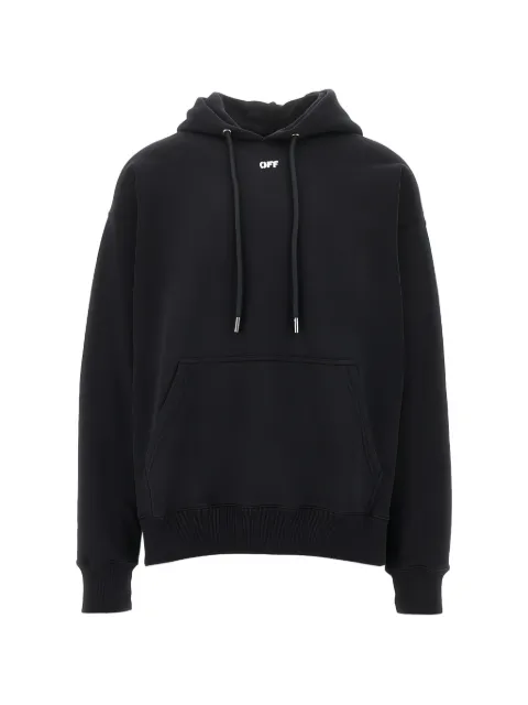 Off-White 3d arrow spray hoodie Black 44MBB085S26