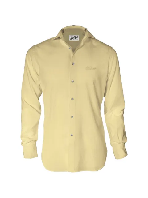 MC2 Saint Barth buttoned shirt Yellow CHEMISEICE