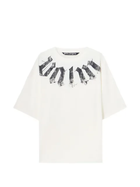 Palm Angels logo T-shirt White PMAA10DS26JER0020310