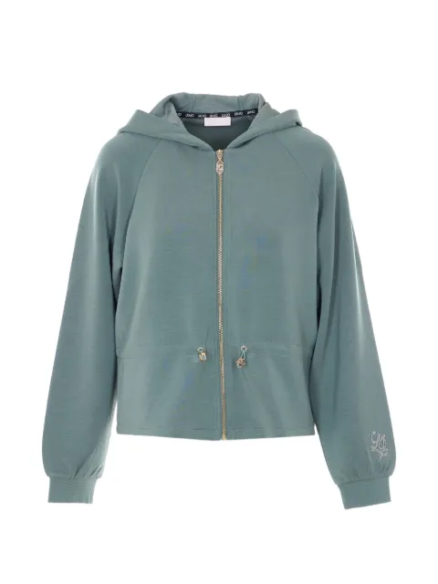 LIU JO zip hoodie Green TA6076JS869