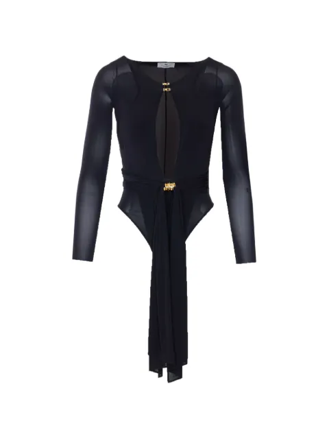 Elisabetta Franchi long-sleeve bodysuit Black BO02462E2