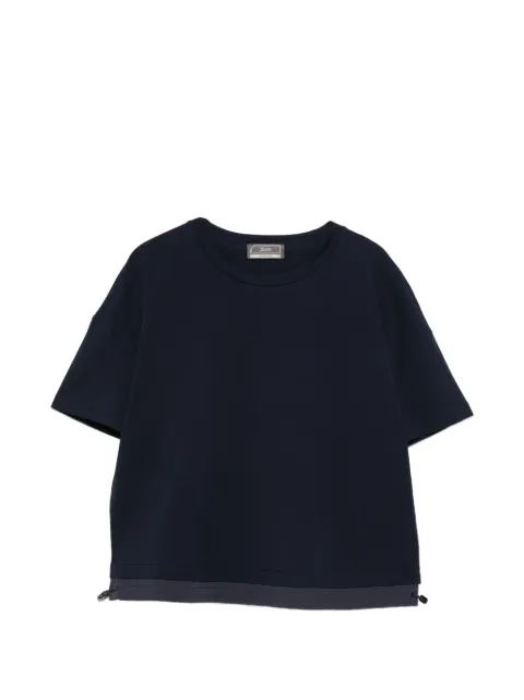 Herno short-sleeve layered T-shirt Blue JG000264D52003