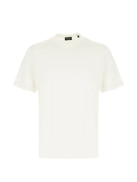 Zegna crew-neck T-shirt Neutrals H718UH386A3