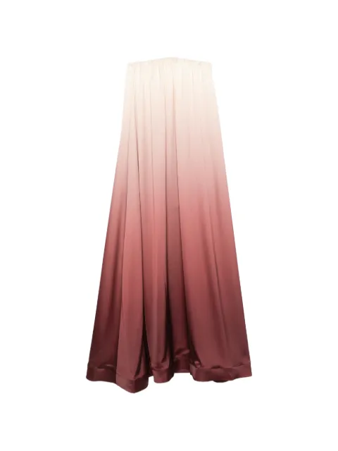 L'IDÉE Costiera strapless ombré-effect maxi dress Neutrals COSTIERADRESS