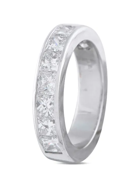 LB Exclusive diamond band ring Silver MF21021026