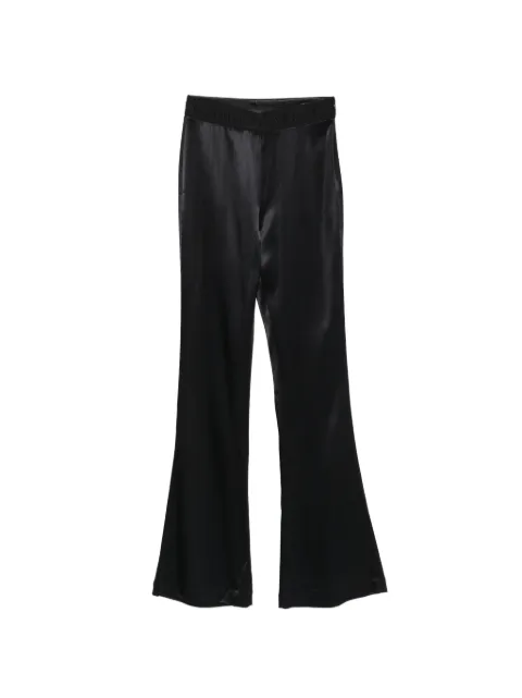 Versace Jeans Couture logo-waistband trousers Black 80HAC1A7N0640