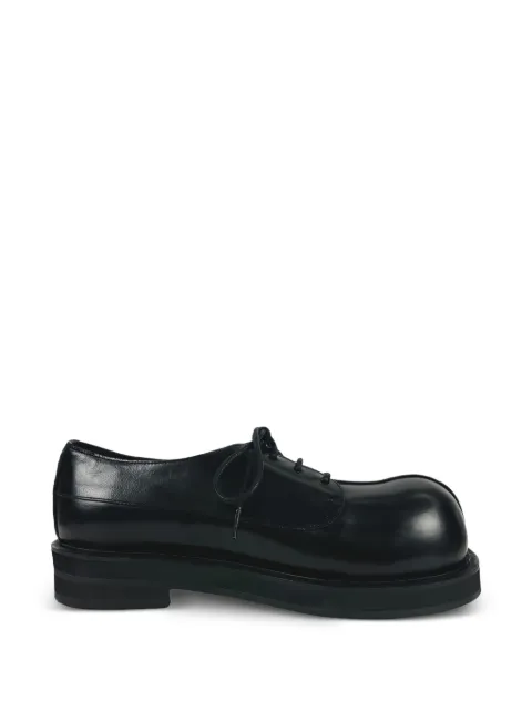 NO IDEA lace-up platform loafers Black BFDPB
