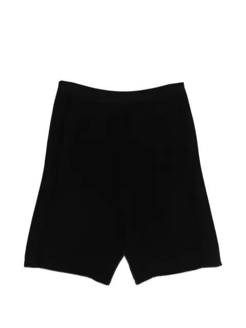 Label Under Construction rib-knit shorts Black 47YPN337ZER32