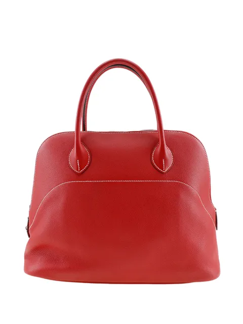 Hermès Pre-Owned 2015 Clemence Bolide Relax 35 handbag Red SYEIVMIHYTBNVSHW