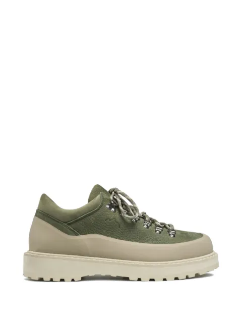Diemme Cornaro lace-up leather sneakers Green DI26SPCOMF03L011OLI
