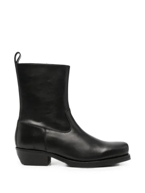 Won Hundred Barcelona leather cowboy boots Black 213618028