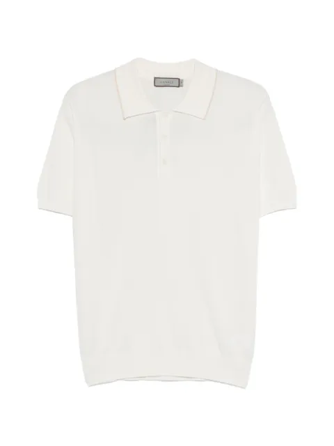 Canali short-sleeve polo shirt White MK02460C1164