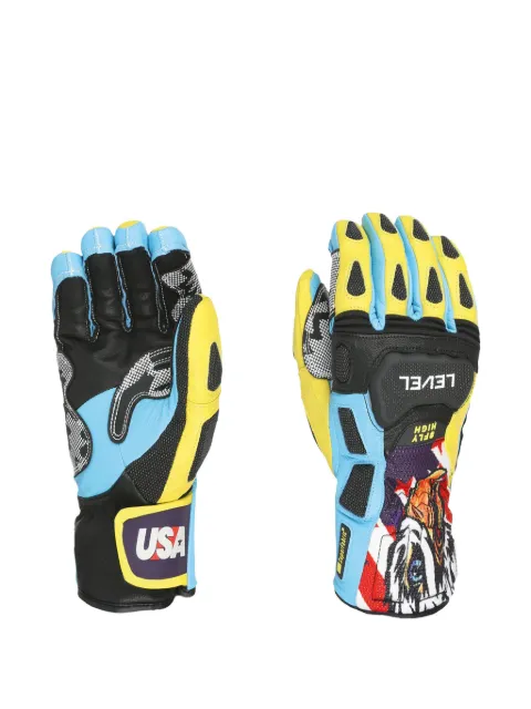 Level Lauren Macuga Pro Model patterned gloves Black 3017UG