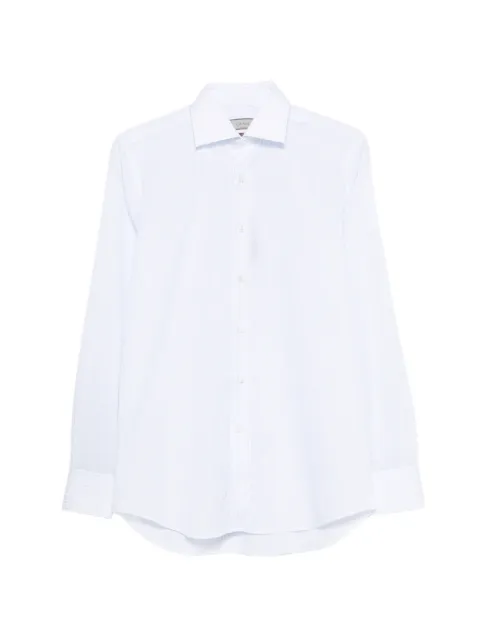 Canali striped shirt White GX03736ECL7018