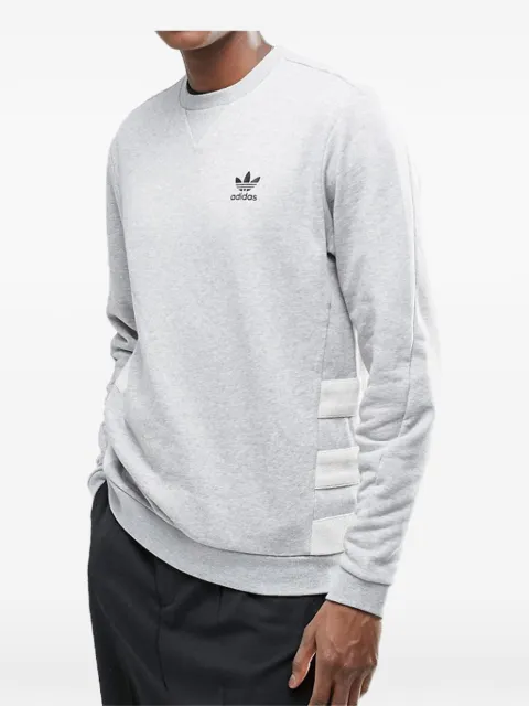 adidas Street Modern Crew logo-detail sweatshirt Grey AY9201