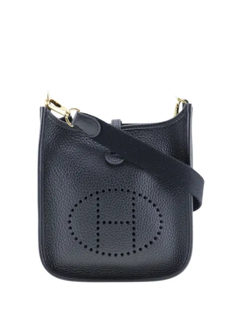 Hermès Pre-Owned 2020 Clemence Evelyne TPM crossbody bag Black G0PGEZHR9YR5LOQJ