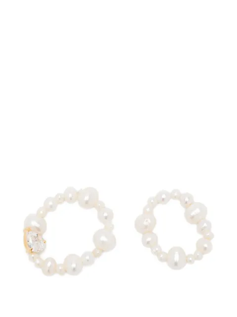 Completedworks The Exposure of Time ring (set of two) Gold P52G
