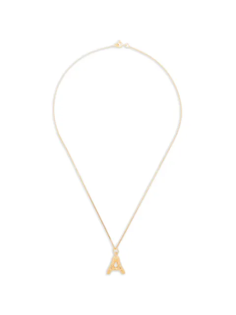 Completedworks A-initial charm necklace Gold R2084GA
