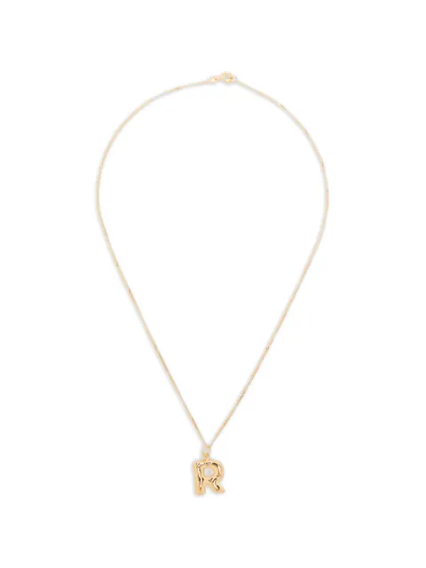 Completedworks R-initial pendant necklace Gold R2084GR
