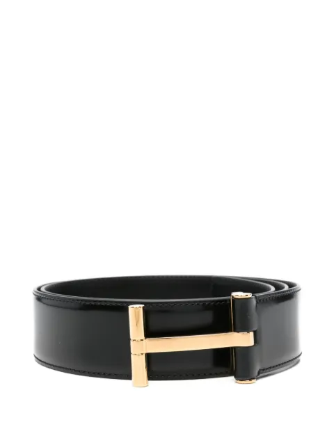 TOM FORD T-buckle belt Black TB154LCL052G