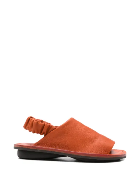 Trippen Nudge gathered pumps Orange NUDGEFALBWAW