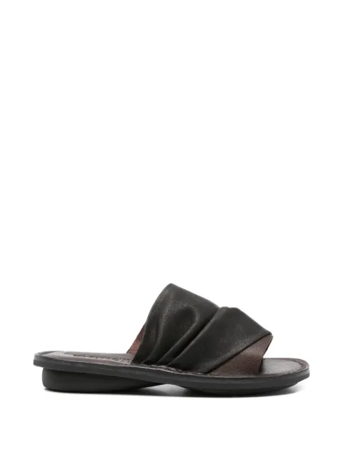 Trippen Drift ruched sandals Brown DRIFTFVSTWAW