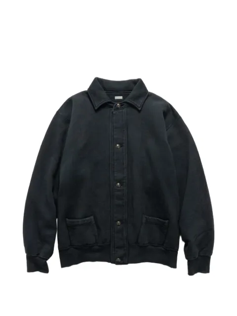 A.PRESSE patch-pocket button-up cardigan Black 26SAP0514