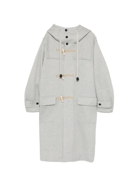 Dover Street Market hooded duffle coat Grey DSM01C002