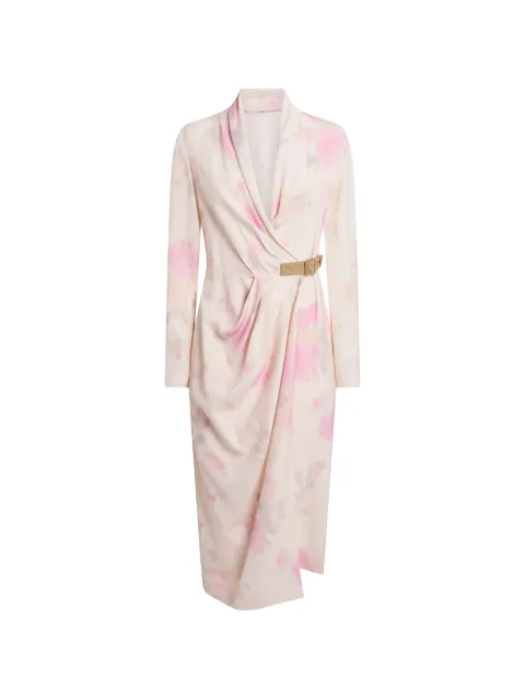 Moschino printed midi dress Pink A04160454