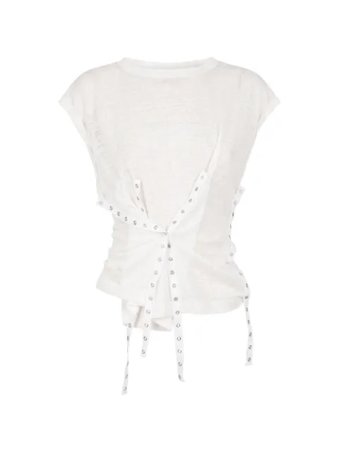 RXQUETTE snap-button top Neutrals RXS26SNPJTP