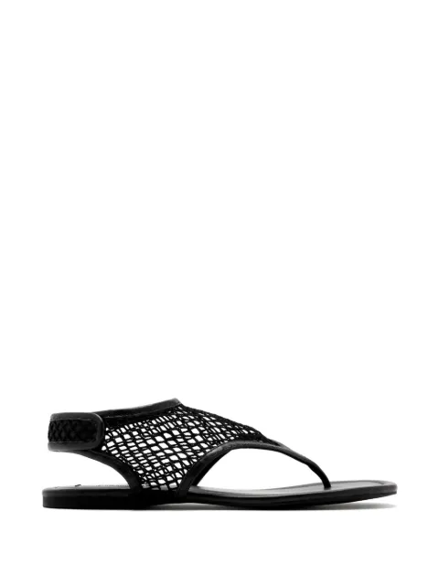 Senso Nika fishnet strap sandals Black NIKA
