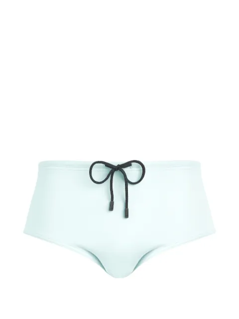 Vilebrequin elastic-waistband solid swim brief Blue NAUH3G78