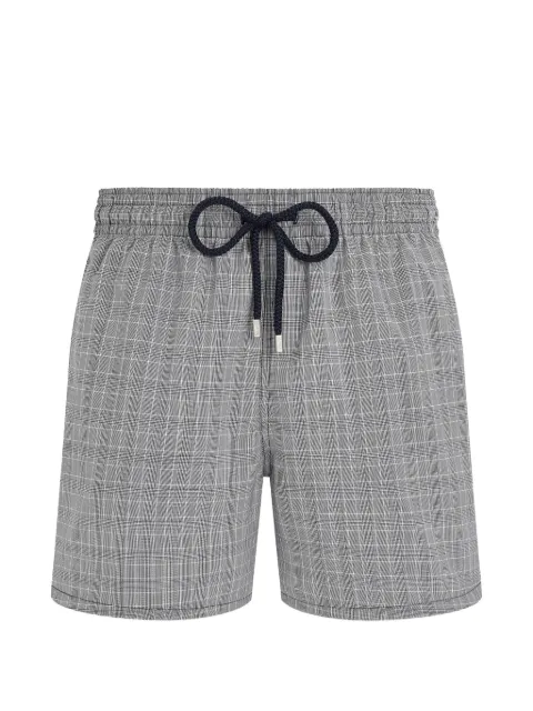 Vilebrequin prince of wales-check swim shorts Grey MPAEL261
