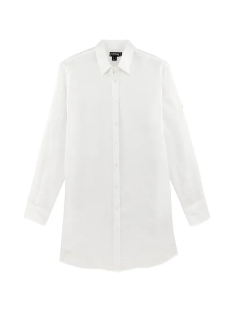 Vilebrequin linen shirt dress White FRGD3U00