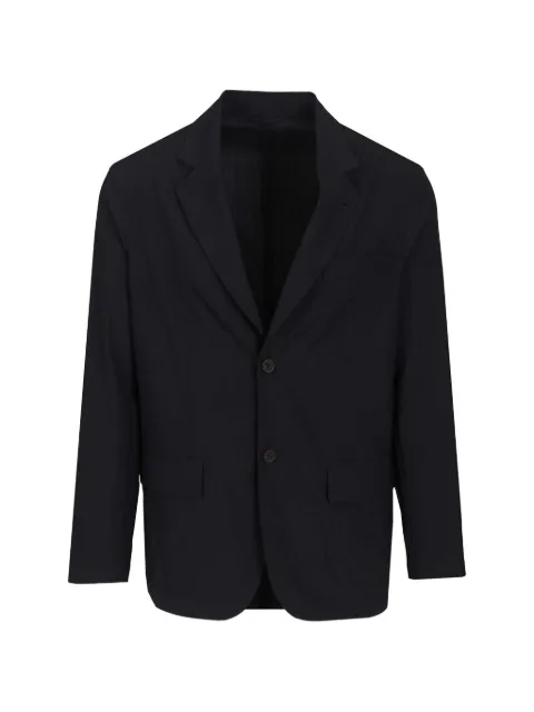 Emporio Armani button single-breasted blazer Blue EM005419AF24594